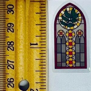 🌀10/$10🌀 Holographic Mosaic Window Reusable Sticker Decal